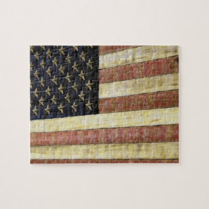 Red, White, and Blue  -  8x10 inch Jigsaw Puzzle