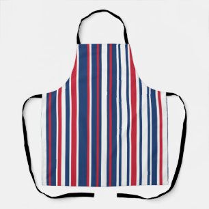 Red, White, and Blue Apron