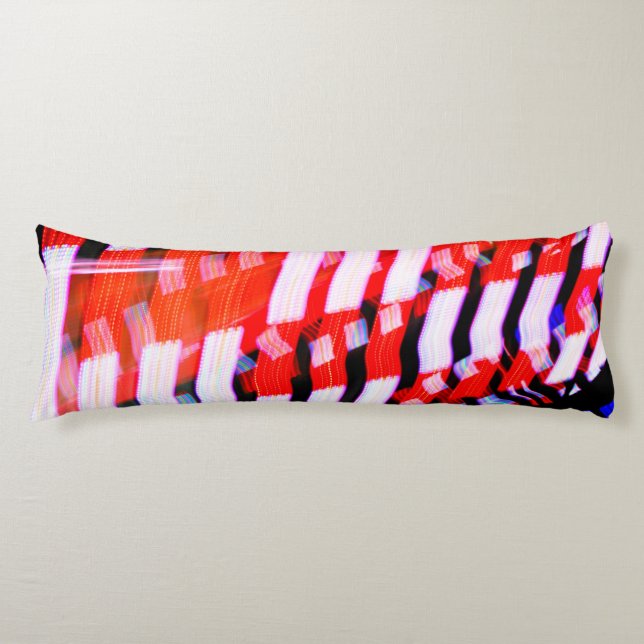 Red White and Blue Body Cushion (Front)