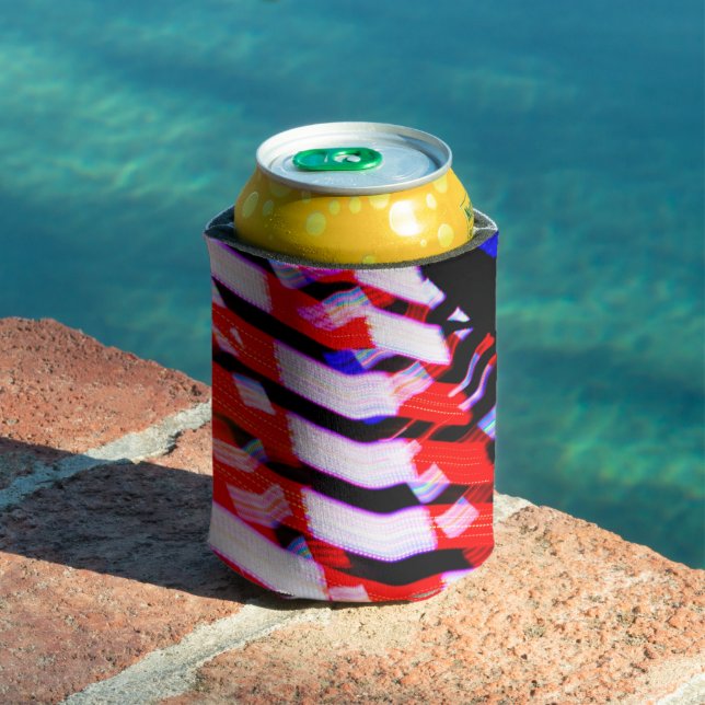 Red White and Blue Can Cooler (In Situ Pool)