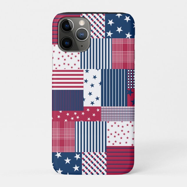Red, White and Blue Case-Mate iPhone Case (Back)