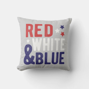 Red White And Blue Cushion
