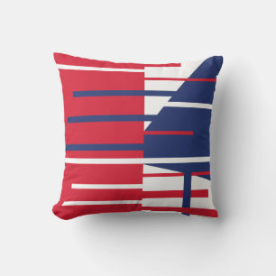 Red, White, and Blue Cushion