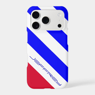Red, White, and Blue Diagonal Stripe, Name,
