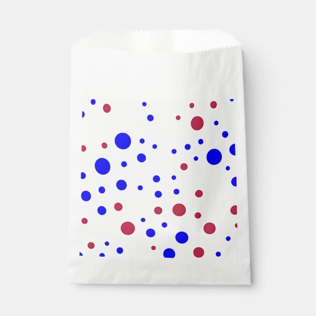 Red, White and Blue Favour Bags (Front)