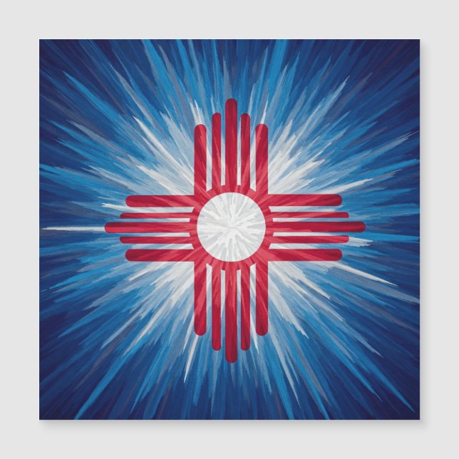 Red White and Blue New Mexico  (Front)