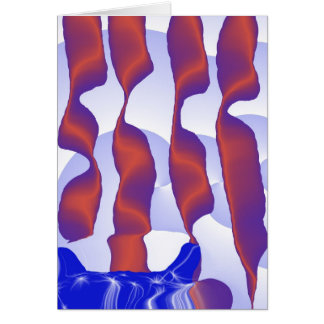 red white and blue number three