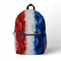 Red White and Blue patriotic Backpack