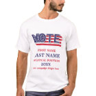 Red White And Blue Political Campaign Custom