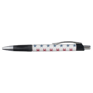 Red White And Blue Sea Symbol Pattern