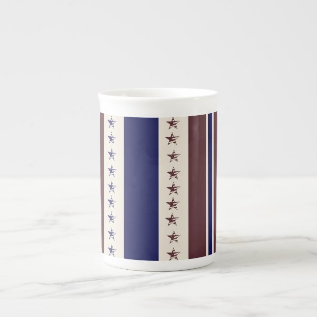 Red White and Blue Speciality Mug (Front)