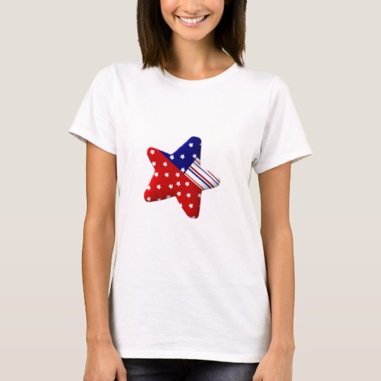 Red White and Blue Star T-Shirt