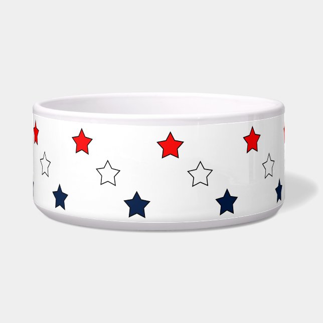 Red, White, and Blue Starry Pattern (Front)