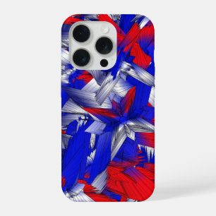 Red White and Blue Stars iPhone 15 Pro Case