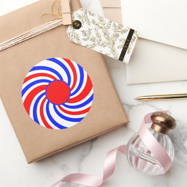 Red, White and Blue Sticker (Gifting)