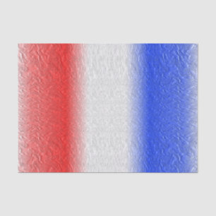 Red White and Blue Stripe Tissue Paper