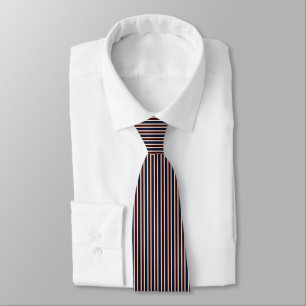 Red, White and Blue Stripes Tie