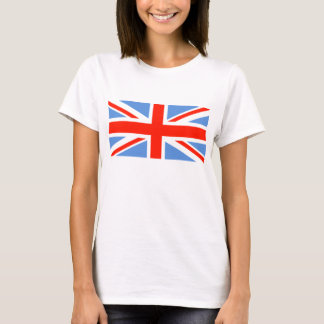 Red White and Blue Union Jack UK Flag T-Shirt