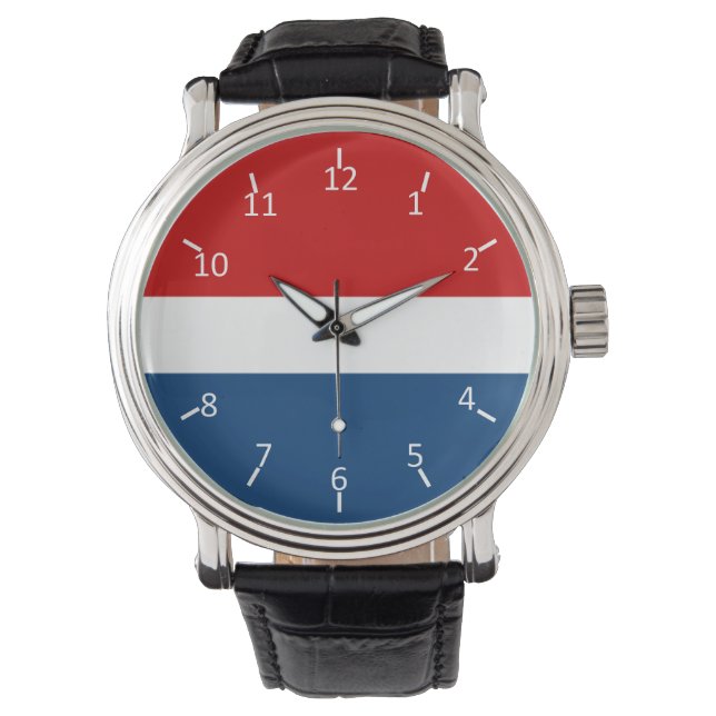 Red White and Blue Watch (Front)