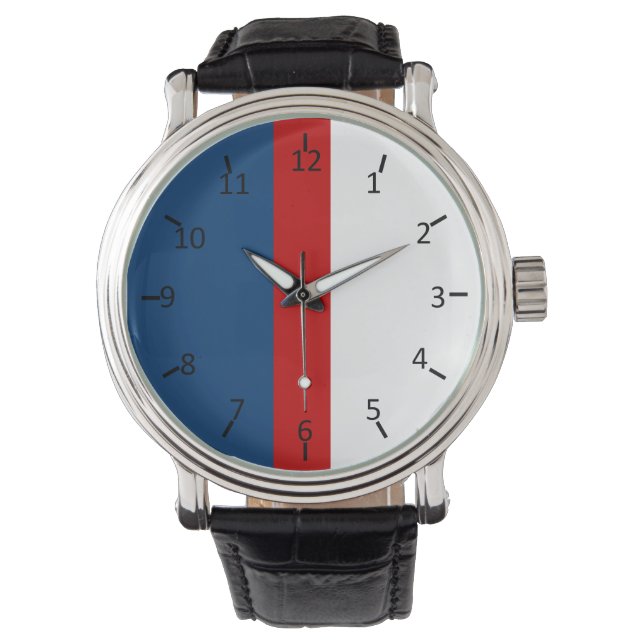 Red White and Blue Watch (Front)