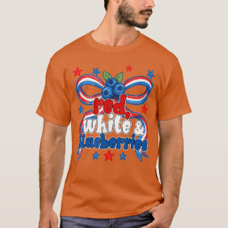 Red White and Blueberries family boy T-Shirt