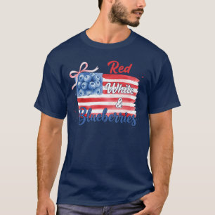 Red White and Blueberries girl T-Shirt