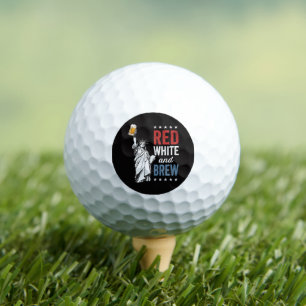 Red White and Brew 250th Anniversary Golf Balls