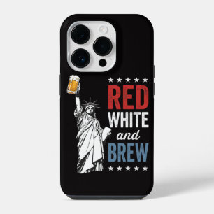 Red White and Brew 250th Anniversary iPhone 14 Pro Case
