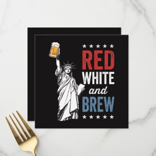 Red White and Brew 250th Anniversary Menu