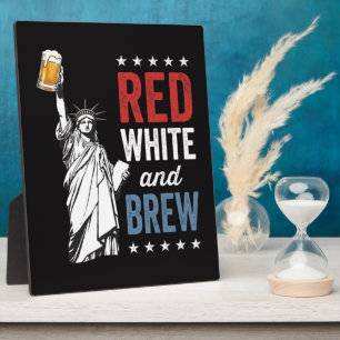 Red White and Brew 250th Anniversary Plaque