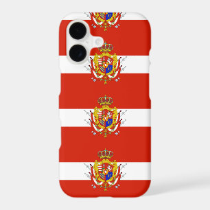 Red White Banner Grand Duchy of Tuscany