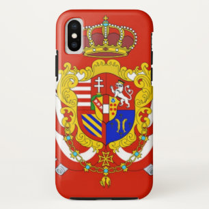 Red White Banner Grand Duchy of Tuscany iPhone XS Case