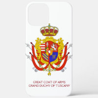 Red White Banner Grand Duchy of Tuscany