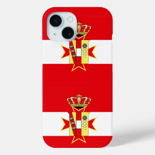 Red White Banner Grand Duchy of Tuscany iPhone 15 Case