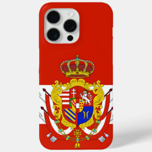 Red White Banner Grand Duchy of Tuscany iPhone 15 Pro Max Case