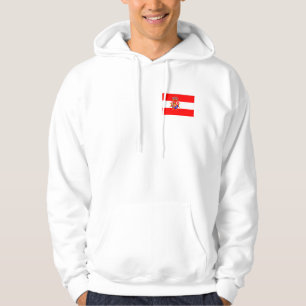 Red White Banner Grand Duchy of Tuscany Hoodie