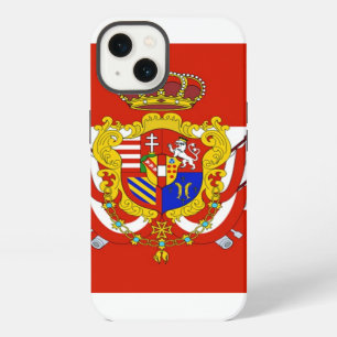 Red White Banner Grand Duchy of Tuscany iPhone 13 Case