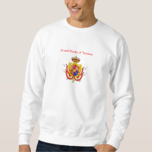 Red White Banner Grand Duchy of Tuscany Sweatshirt