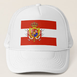 Red White Banner Grand Duchy of Tuscany Trucker Hat