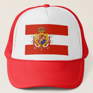 Red White Banner Grand Duchy of Tuscany Trucker Hat