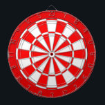 Red & White Bicolor Dartboard<br><div class="desc">Red & white bicolor Dart Board.</div>