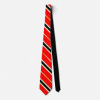 Red White Black and Gold Striped