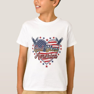 Red, White & Blessed T-shirt design 