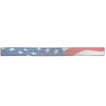 Red White Blue American Flag Hair Tie