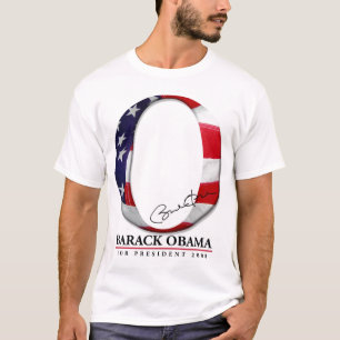 Red, White & Blue - Barack Obama for President T-Shirt