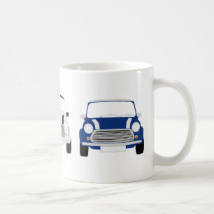 Red, White & Blue Classic Mini's Mug