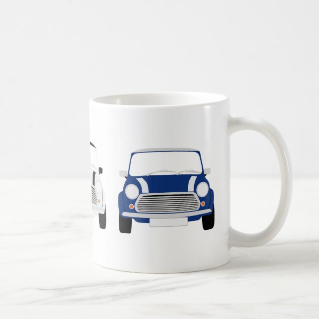 Red, White & Blue Classic Mini's Mug (Right)