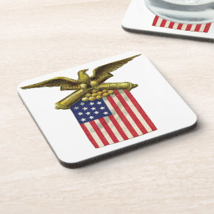 Red White & Blue Coaster