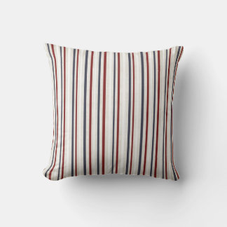 Red/White & Blue Designed Pillow