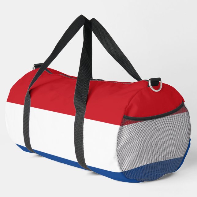 Red White Blue Duffle Bag (Right Corner)